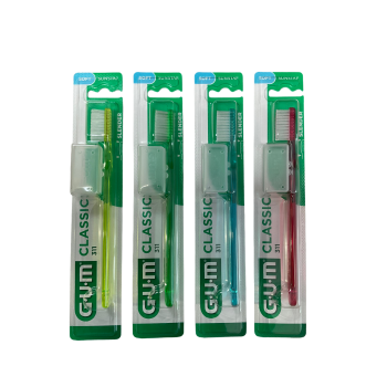 Brosse à dents Classic 311 souple GUM - une brosse à dents