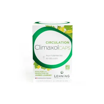 Climaxolcaps circulation Lehning - pot de 60 gélules