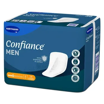 Confiance Men sécurité anti-fuites Hartmann - 14 protections absorbantes