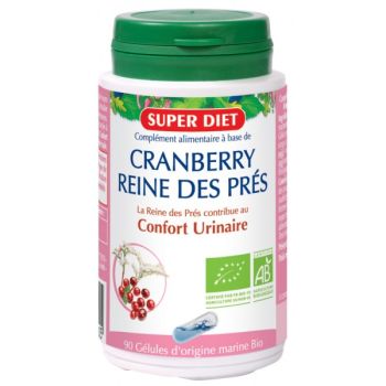 Cranberry + Reine des près BIO Super Diet - 90 gélules