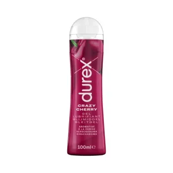 Crazy Cherry Gel lubrifiant à la cerise Durex - tube de 100ml