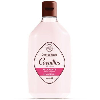 Crème de douche beurre d'amande et rose Rogé Cavaillès - flacon de 250 ml