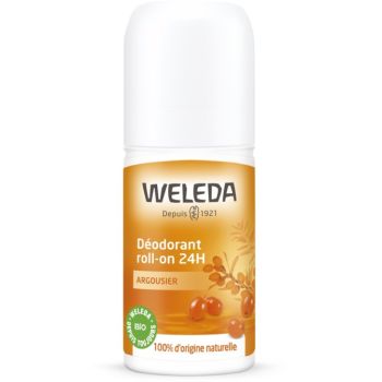 Déodorant Roll-on 24h Argousier Weleda - flacon de 50 ml