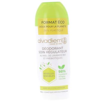 Déodorant soin régulateur bio Alvadiem - roll-on de 70 ml