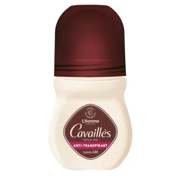 Déodorant Absorb+ homme 48H Rogé Cavaillès - roll-on de 50 ml