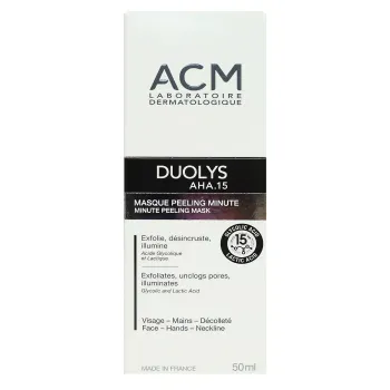 Duolys AHA.15 masque peeling minute ACM - tube de 50ml