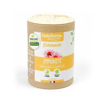 Echinacée défenses naturelles Ecoresponsable Nat&Form - Boite de 60 gélules