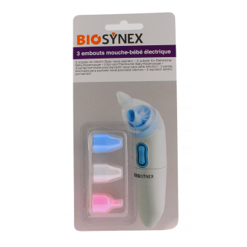 Embout mouche-bébé électrique Biosynex - 3 embouts