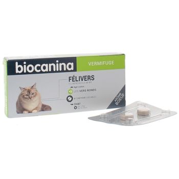 Félivers Biocanina - boîte de 4 comprimés