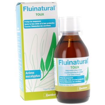 Fluinatural Sirop Toux Zambon - Flacon de 158ml