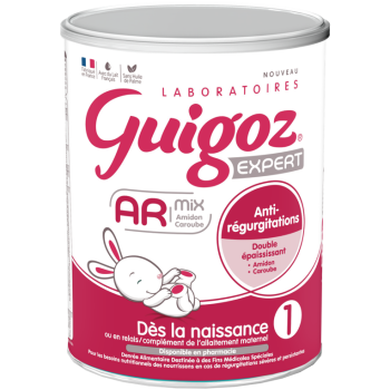Lait expert AR 2ème âge dès la niassance anti-régurgitations Guigoz - pot de 780g