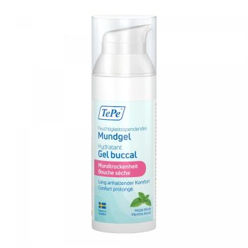 Gel buccal hydratant bouche sèche menthe douce TePe - flacon de 50ml