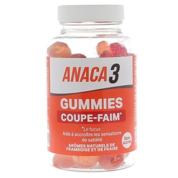 Gummies coupe-faim Anaca3 - pot de 60 gummies