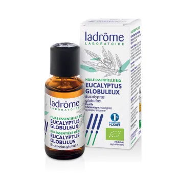 Huile essentielle Eucalyptus globuleux bio Ladrôme - flacon de 30ml