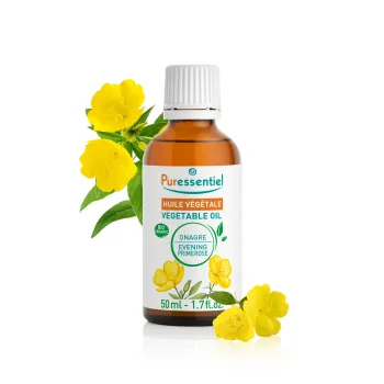 Huile végétale Onagre bio Puressentiel - flacon de 50ml