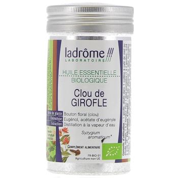 Huile essentielle Clou de girofle Bio Ladrôme - flacon de 10 ml