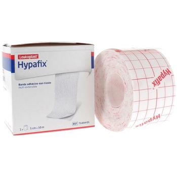 Hypafix Bande adhésive non tissée 10m x 5cm Bsn Médical - une bande