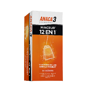 Infusion minceur 12 en 1 Anaca3 - boîte de 24 sachets