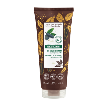 Gel douche de Noël au Cupuaçu bio et fève de tonka Klorane - tube 200ml