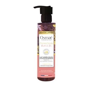 Lait après-soleil activateur de bronzage Osmaé - flacon-pompe de 200ml