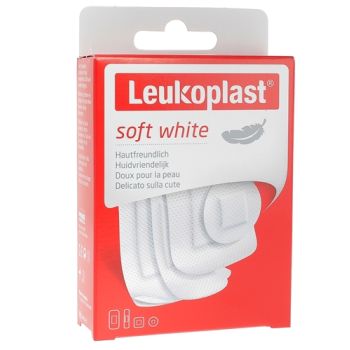 Leukoplast Soft White Pansements BSN Médical - boîte de 30 pansements