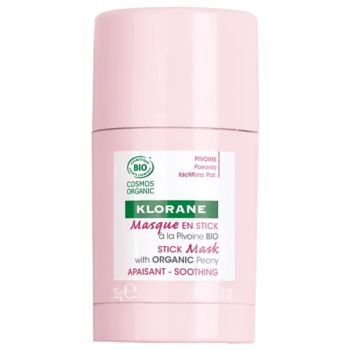Masque en stick à la pivoine bio Klorane - stick de 25 g