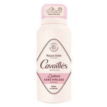 Mousse intime sans rinçage extra-doux Cavaillès - flacon de 100ml