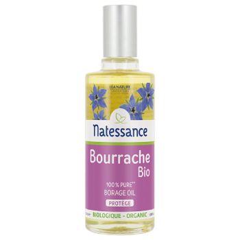 Huile de bourrache bio Natessance - flacon de 50 ml