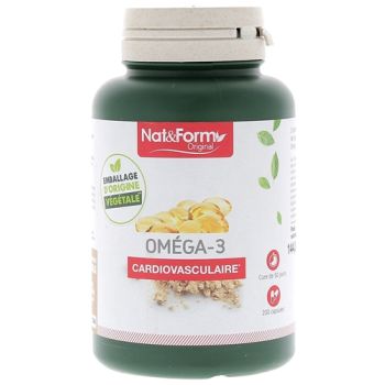 Oméga-3 Original Nat&Form - boite de 200 capsules