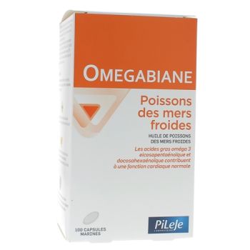 Omegabiane Poissons des mers froides PileJe - boîte de 100 capsules
