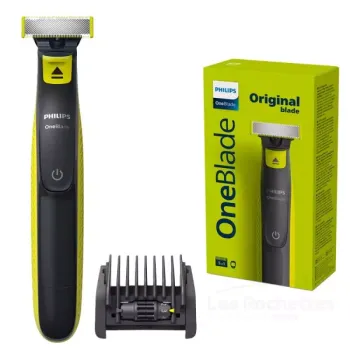 OneBlade Tondeuse à barbe rechargeable Philips - un rasoir