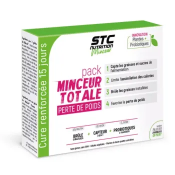 Pack minceur total STC Nutrition - boite de 30 gélules