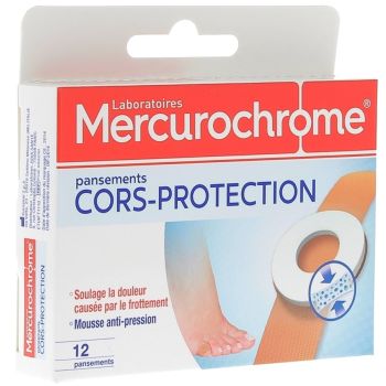 Pansements cors-protection Mercurochrome - Boite de 12 pansements