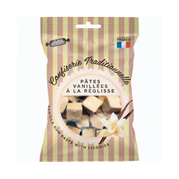Pâte vanillée à la réglisse Ma petite confiserie - sachet de 100 g