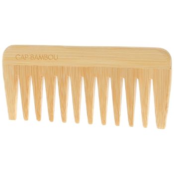 Peigne démêloir sans manche et à dents larges Cap Bambou - un peigne