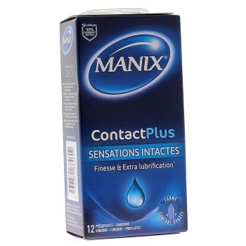 Préservatifs fins ContactPlus Manix - boîte de 12 préservatifs