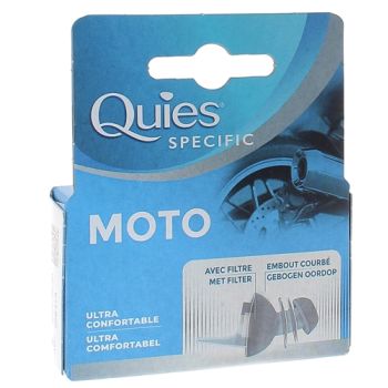 Protection auditive moto Quies - boîte d'une paire