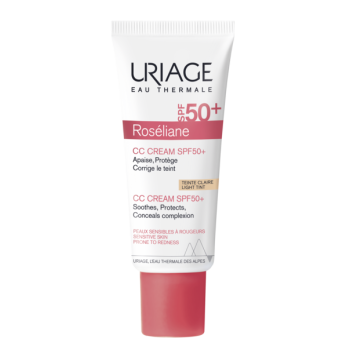 Roséliane CC crème SPF50+ teinte claire Uriage - tube de 40ml