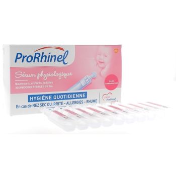 Sérum physiologique ProRhinel - boîte de 30 unidoses