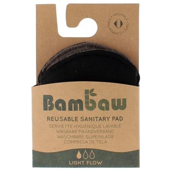 Serviette hygiénique lavable Bambaw - une serviette lavable
