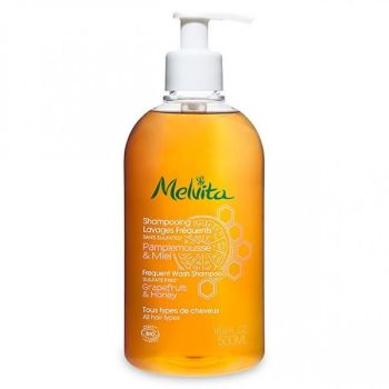 Shampooing lavages fréquents BIO Melvita - flacon pompe 500 ml