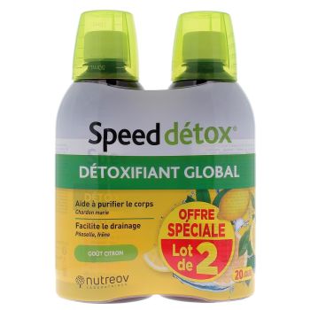 Speed détox Nutreov - lot de 2 flacons de 500 ml