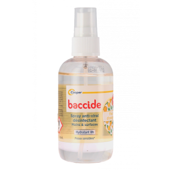 Spray anti-viral désinfectant mains & surfaces fleur d'oranger Baccide - spray de 100ml