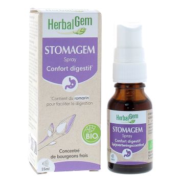Stomagem bio confort digestif Herbalgem - spray de 15 ml