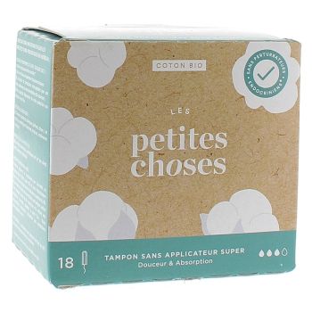 Tampon sans applicateur super Les Petites Choses - Boite de 18 tampons