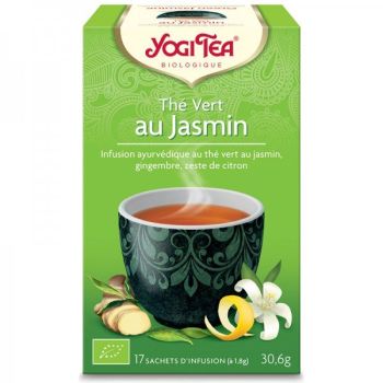 Thé vert au jasmin BIO Yogi Tea - 17 infusettes
