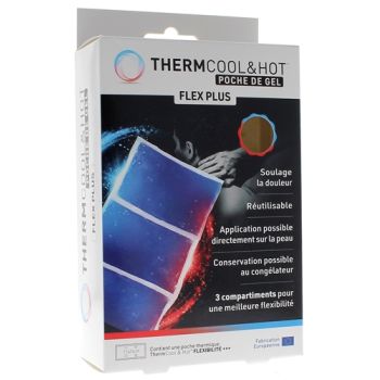 Thermcool&hot Poche de gel flex plus - boîte d'une poche de 11x24cm