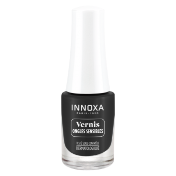 Vernis à ongles sensibles Anthracite 705 Innoxa - flacon de 5ml