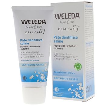 Pâte dentifrice saline Weleda - tube de 75 ml