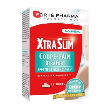XtraSlim Coupe-faim XtraFort Forté Pharma - boîte de 60 gélules